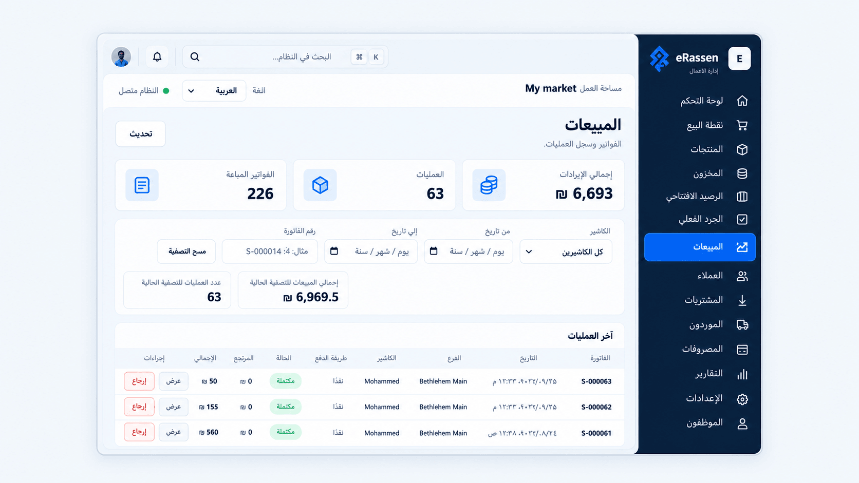 التقارير